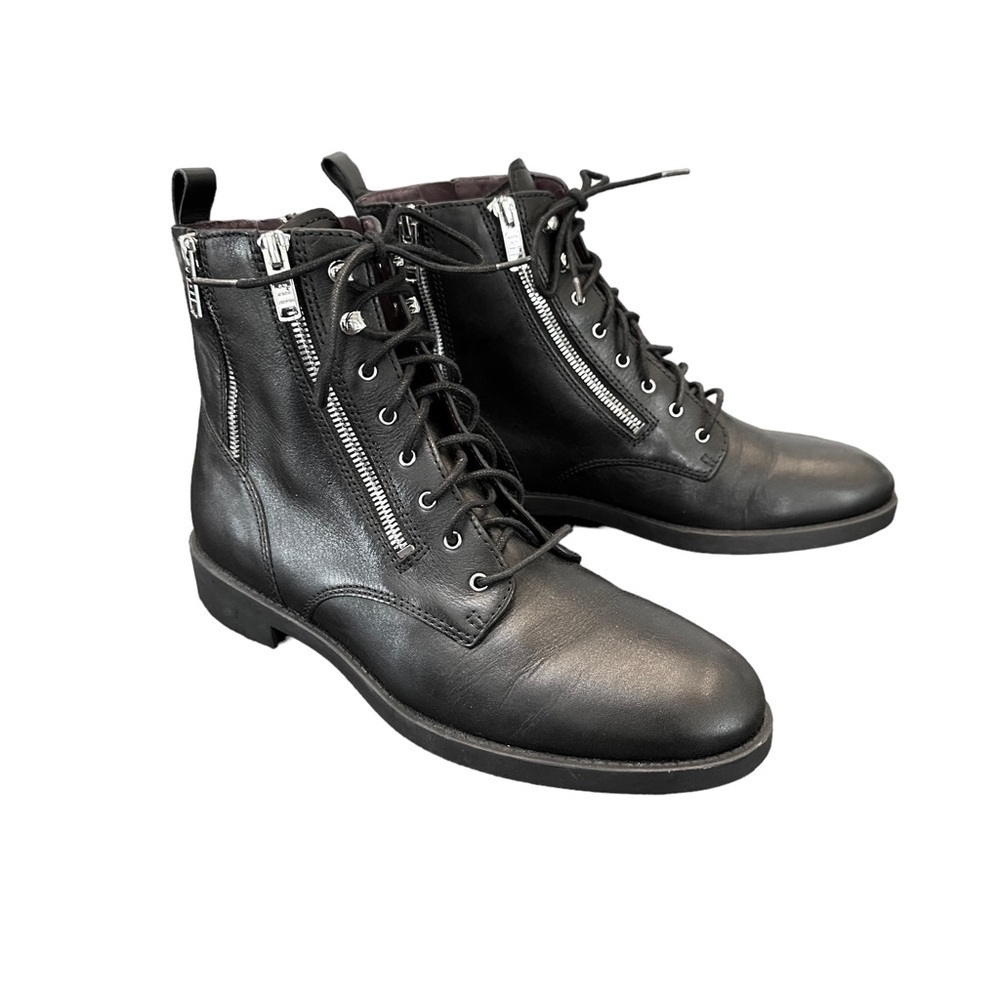 MARC BY MARC JACOBS | Montague Multi Zip Ankle Boots - Picture 2 of 11